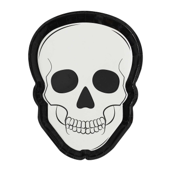 Paper Plate - Skull